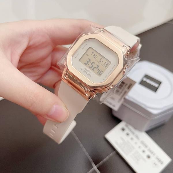 Gshock GMWB 5000 Pink LeatherBelt