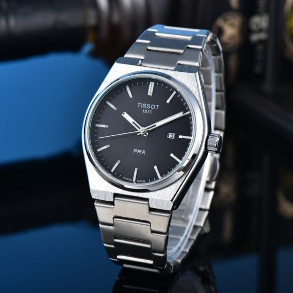 Tissot 1853 PRX Silver Black
