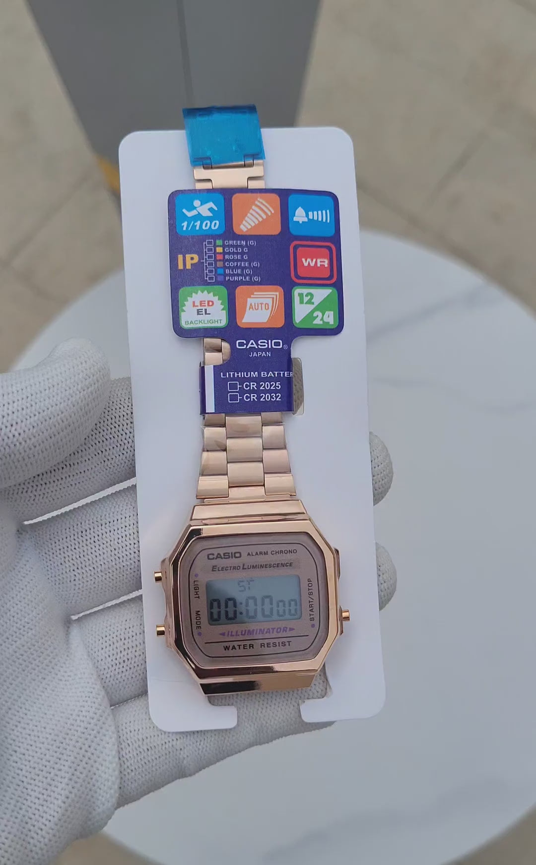 Casio Vintage Rose Gold